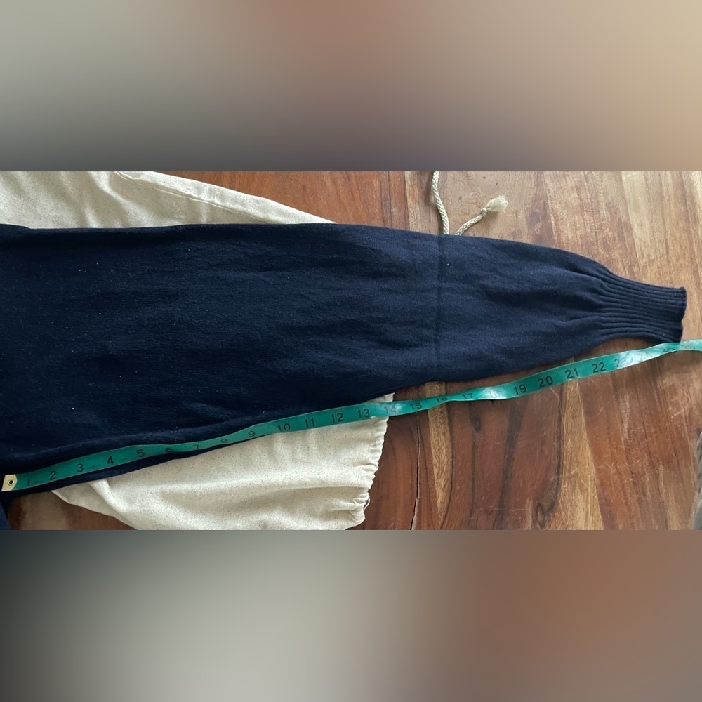 MJ. WATSON Cashmere Jogger - NAVY Size Large - Picture 15 of 15